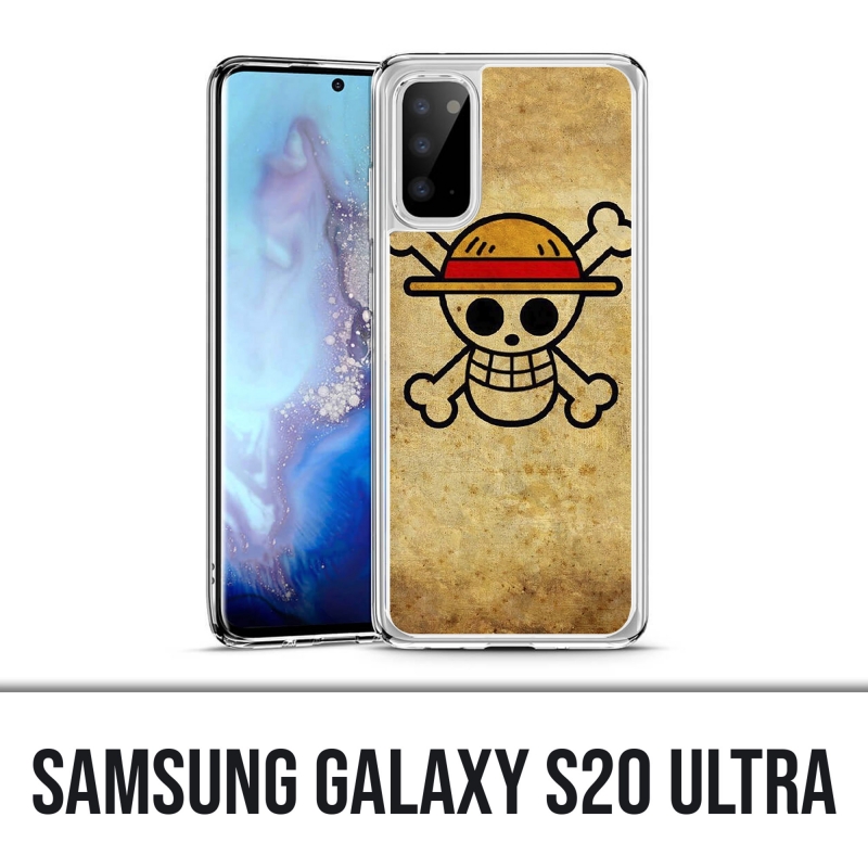 Samsung Galaxy S20 Ultra Hülle - Einteiliges Vintage Logo