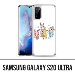 Coque Samsung Galaxy S20 Ultra - Pokémon Bébé Evoli Évolution