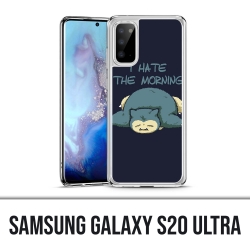 Samsung Galaxy S20 Ultra Case - Pokémon Ronflex Hass Morgen