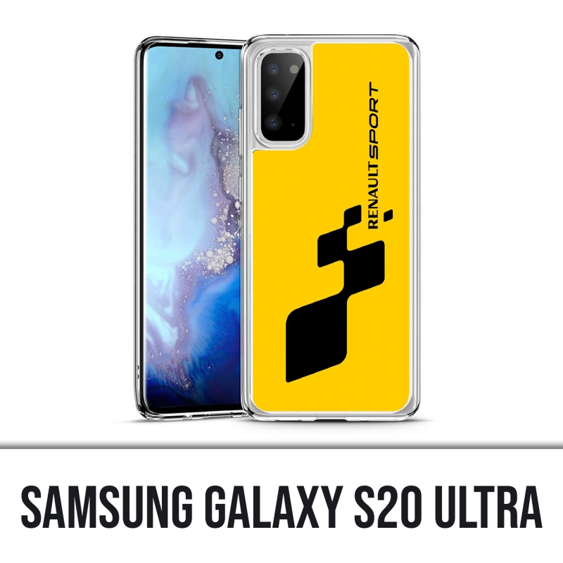 Custodia Samsung Galaxy S20 Ultra - Renault Sport gialla