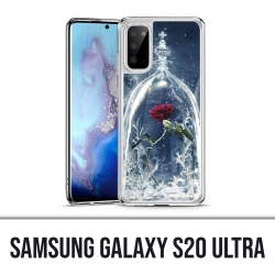 Funda Samsung Galaxy S20 Ultra - La bella y la bestia rosadas