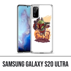 Samsung Galaxy S20 Ultra Case - Star Wars Boba Fett Cartoon