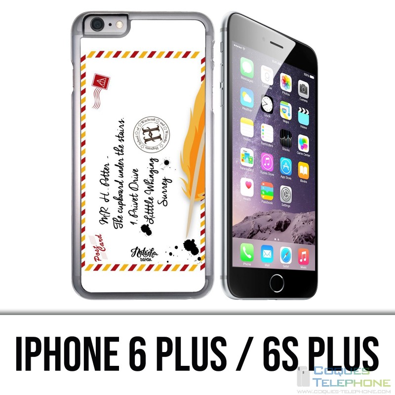 Coque iPhone 6 PLUS / 6S PLUS - Harry Potter Lettre Poudlard