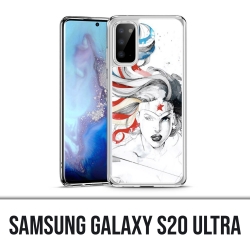 Funda Ultra para Samsung Galaxy S20 - Arte de la Mujer Maravilla