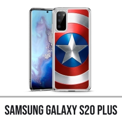 Coque Samsung Galaxy S20 Plus - Bouclier Captain America Avengers