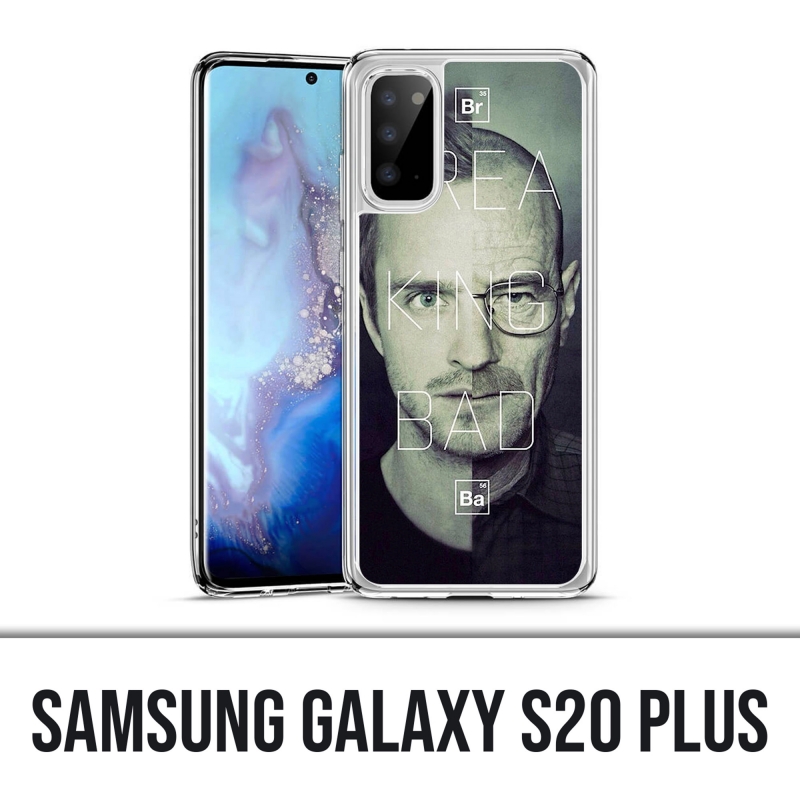 Coque Samsung Galaxy S20 Plus - Breaking Bad Visages