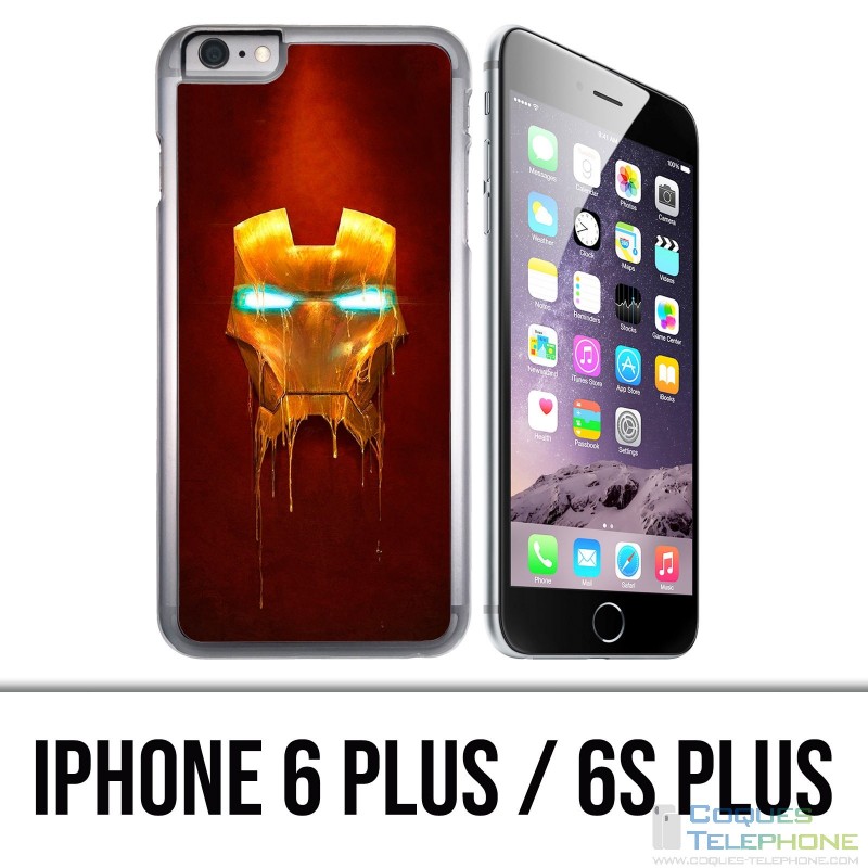 Coque iPhone 6 PLUS / 6S PLUS - Iron Man Gold