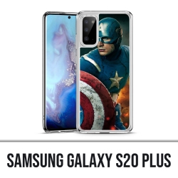 Custodia Samsung Galaxy S20 Plus - Captain America Comics Avengers