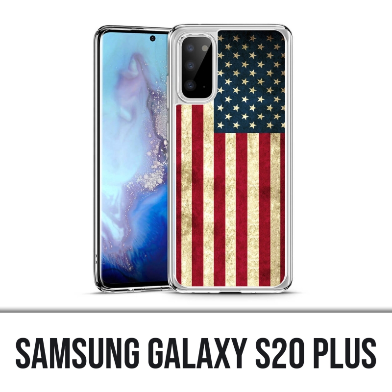 Coque Samsung Galaxy S20 Plus - Drapeau Usa