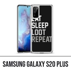 Samsung Galaxy S20 Plus Hülle - Eat Sleep Loot Repeat