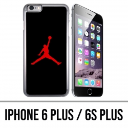 Coque iPhone 6 PLUS / 6S PLUS - Jordan Basketball Logo Noir