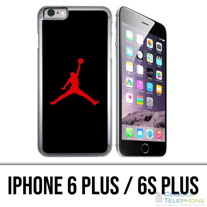 IPhone 6 Plus / 6S Plus Hülle - Jordan Basketball Logo Schwarz