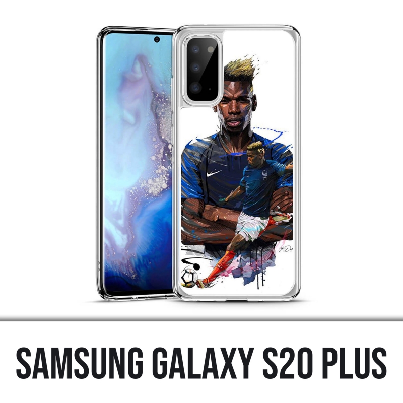 Custodia Samsung Galaxy S20 Plus - Football France Pogba Design