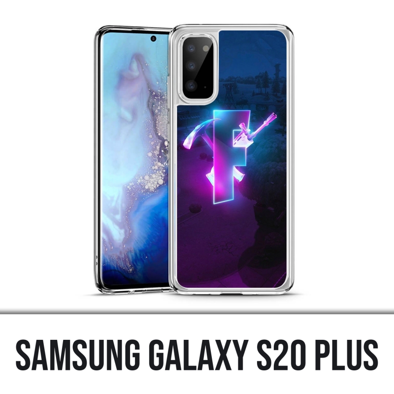 Samsung Galaxy S20 Plus Hülle - Fortnite Logo Glow