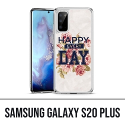 Samsung Galaxy S20 Plus Hülle - Happy Every Days Roses