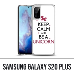 Samsung Galaxy S20 Plus Hülle - Keep Calm Unicorn Unicorn