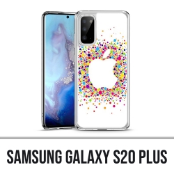 Custodia Samsung Galaxy S20 Plus - Logo Apple multicolore