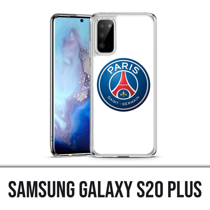 Custodia Samsung Galaxy S20 Plus - Logo Psg sfondo bianco