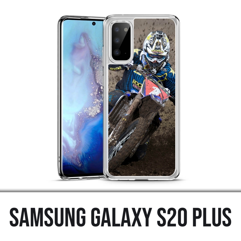 Samsung Galaxy S20 Plus Hülle - Schlamm Motocross