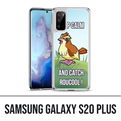 Custodia Samsung Galaxy S20 Plus: Pokémon Go Catch Roucool