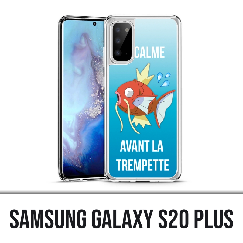 Samsung Galaxy S20 Plus Hülle - Pokémon Ruhe vor dem Magicarpe Dip