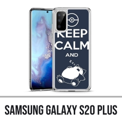 Custodia Samsung Galaxy S20 Plus - Pokémon Ronflex Mantieni la calma