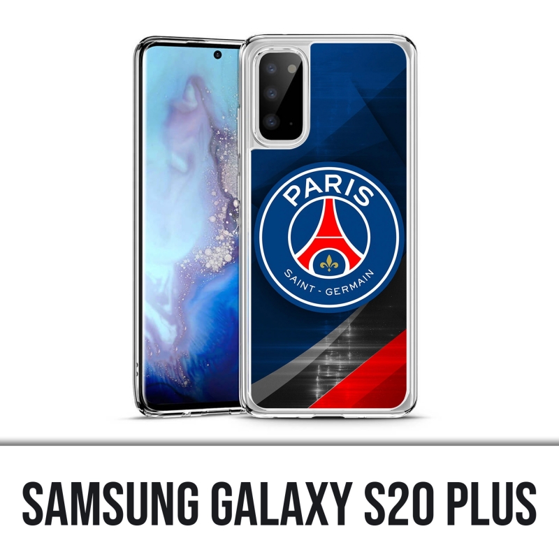 Samsung Galaxy S20 Plus Hülle - Psg Logo Metall Chrom