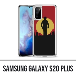 Samsung Galaxy S20 Plus Hülle - Red Dead Redemption Sun.
