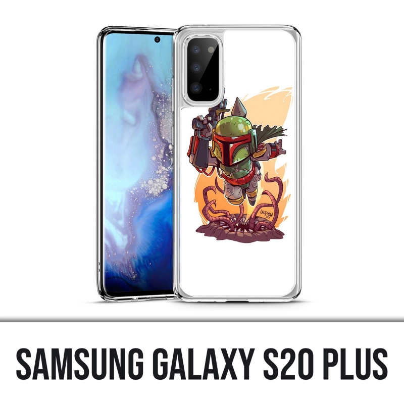 Funda Samsung Galaxy S20 Plus - Star Wars Boba Fett Cartoon