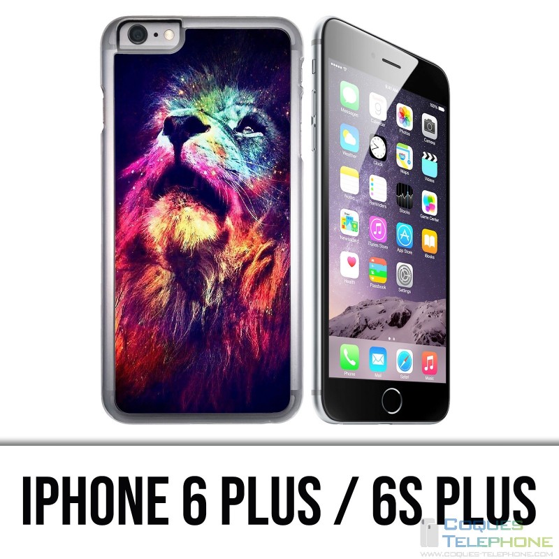 Coque iPhone 6 PLUS / 6S PLUS - Lion Galaxie