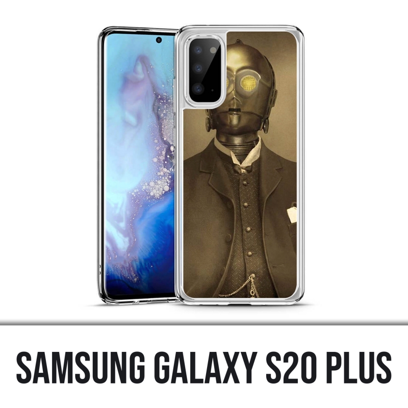 Custodia Samsung Galaxy S20 Plus - Star Wars Vintage C3Po