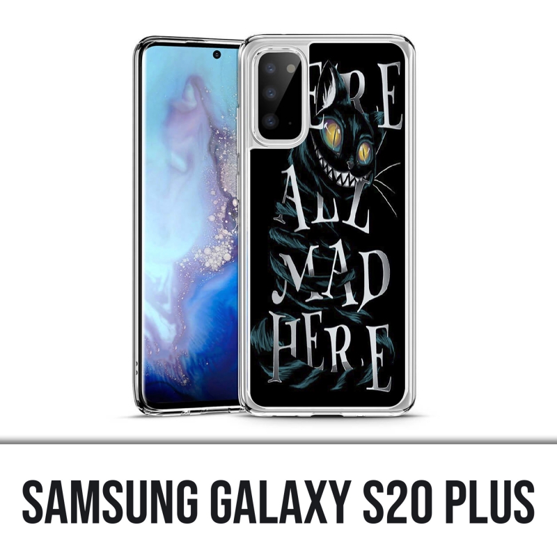 Samsung Galaxy S20 Plus Case - Waren alle hier verrückt Alice im Wunderland