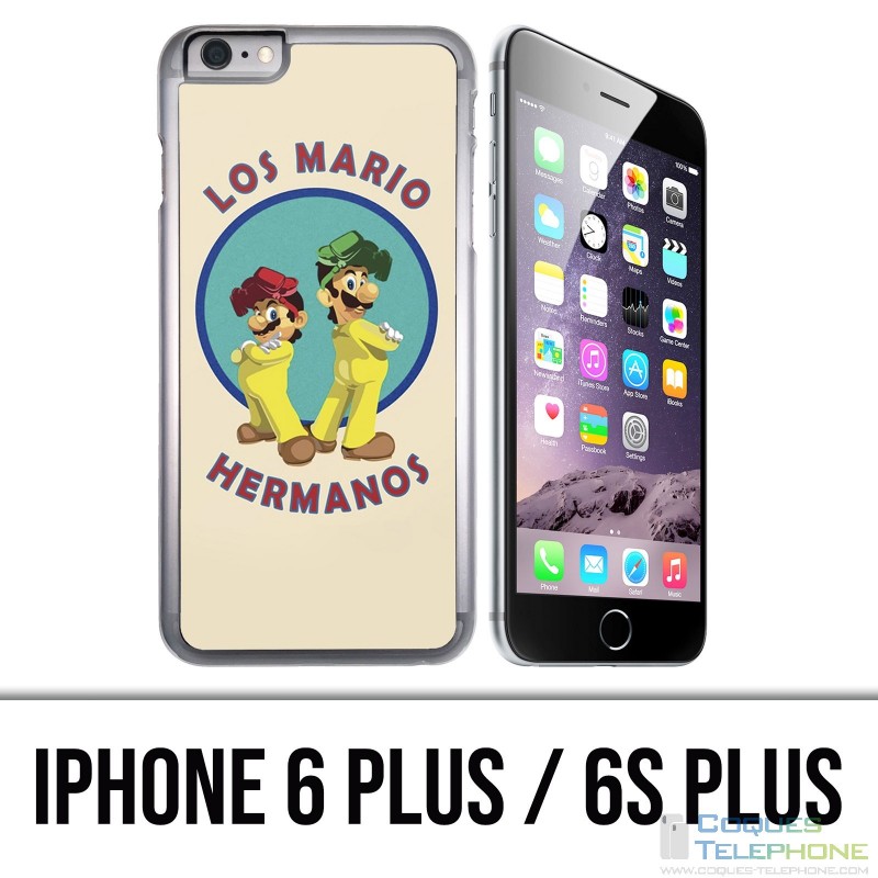 Funda iPhone 6 Plus / 6S Plus - Los Mario Hermanos