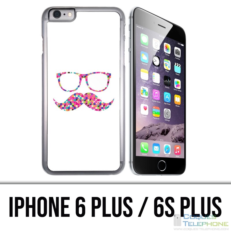 Coque iPhone 6 Plus / 6S Plus - Lunettes Moustache