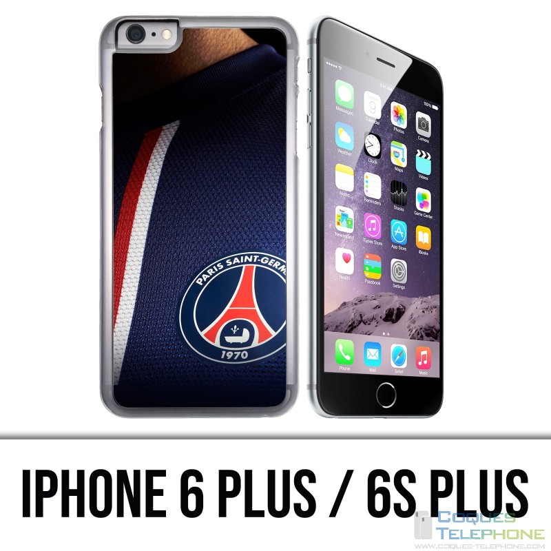 Coque iPhone 6 PLUS / 6S PLUS - Maillot Bleu Psg Paris Saint Germain