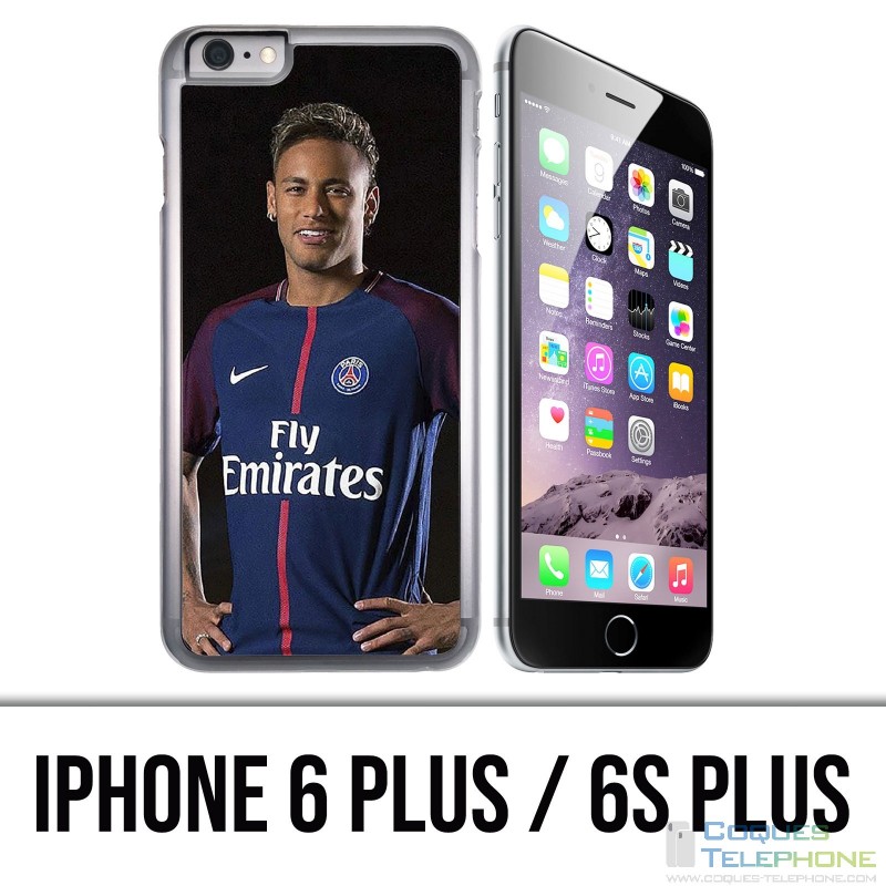 Funda para iPhone 6 Plus / 6S Plus - Neymar Psg Cartoon