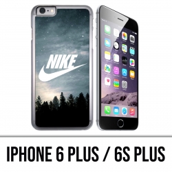 Custodia per iPhone 6 Plus / 6S Plus - Logo Nike in legno