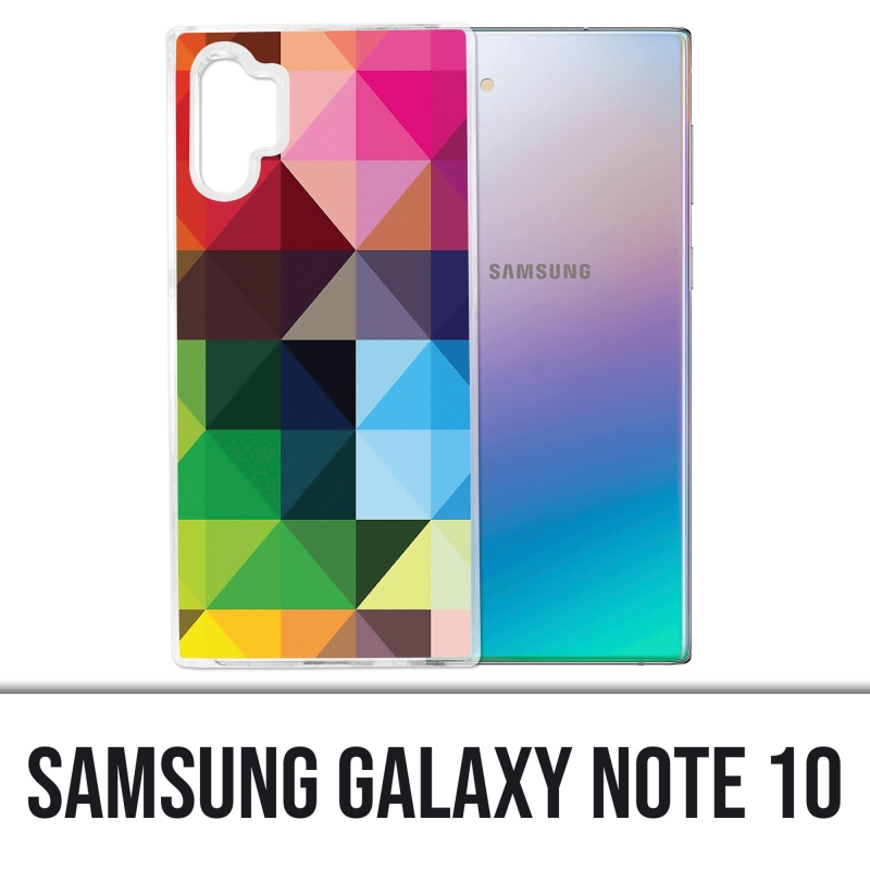 Custodia Samsung Galaxy Note 10 - Cubi multicolori