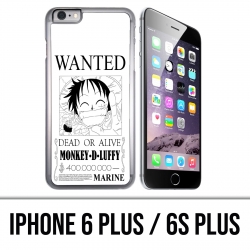 Custodia per iPhone 6 Plus / 6S Plus - One Piece Wanted Luffy
