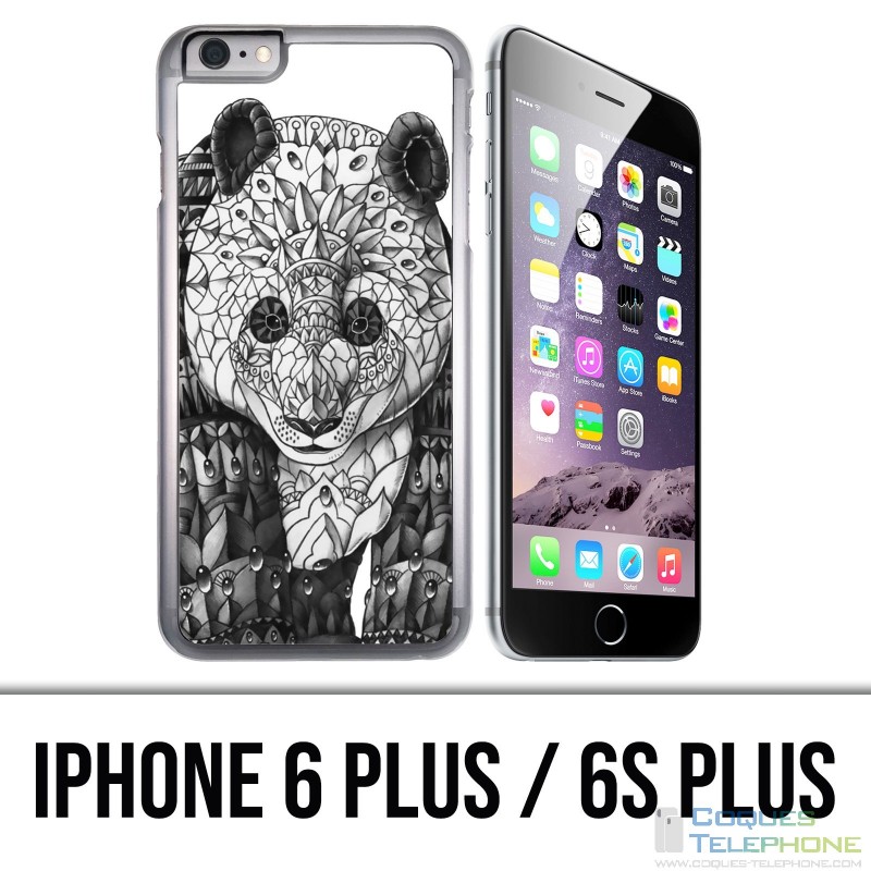 Funda para iPhone 6 Plus / 6S Plus - Panda Azteque