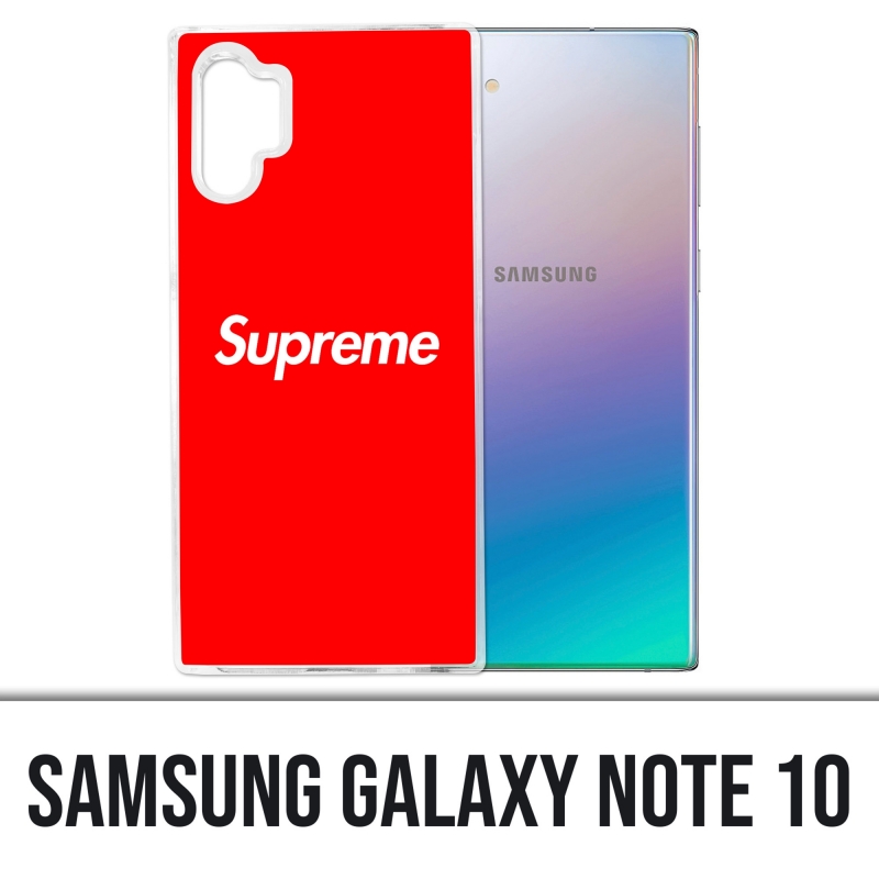 Samsung Galaxy Note 10 case - Supreme Logo