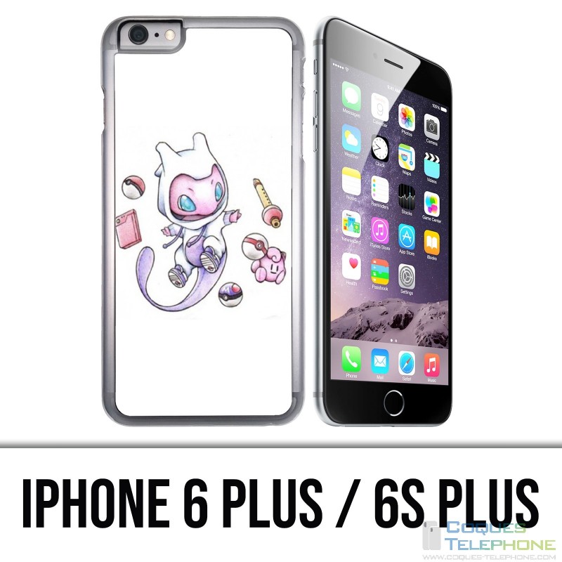 Custodia per iPhone 6 Plus / 6S Plus - Pokémon Mew Baby