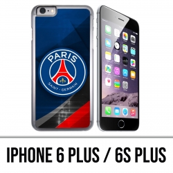 Funda para iPhone 6 Plus / 6S Plus - Logotipo PSG Metal Cromo