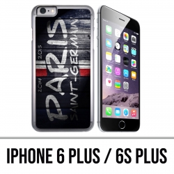 Coque iPhone 6 PLUS / 6S PLUS - PSG Tag Mur