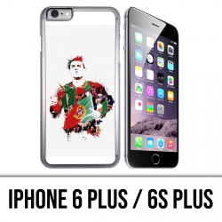 Coque iPhone 6 PLUS / 6S PLUS - Ronaldo Lowpoly