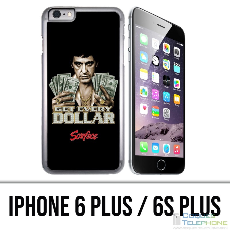 Coque iPhone 6 PLUS / 6S PLUS - Scarface Get Dollars