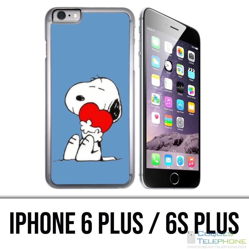 Funda para iPhone 6 Plus / 6S Plus - Snoopy Heart
