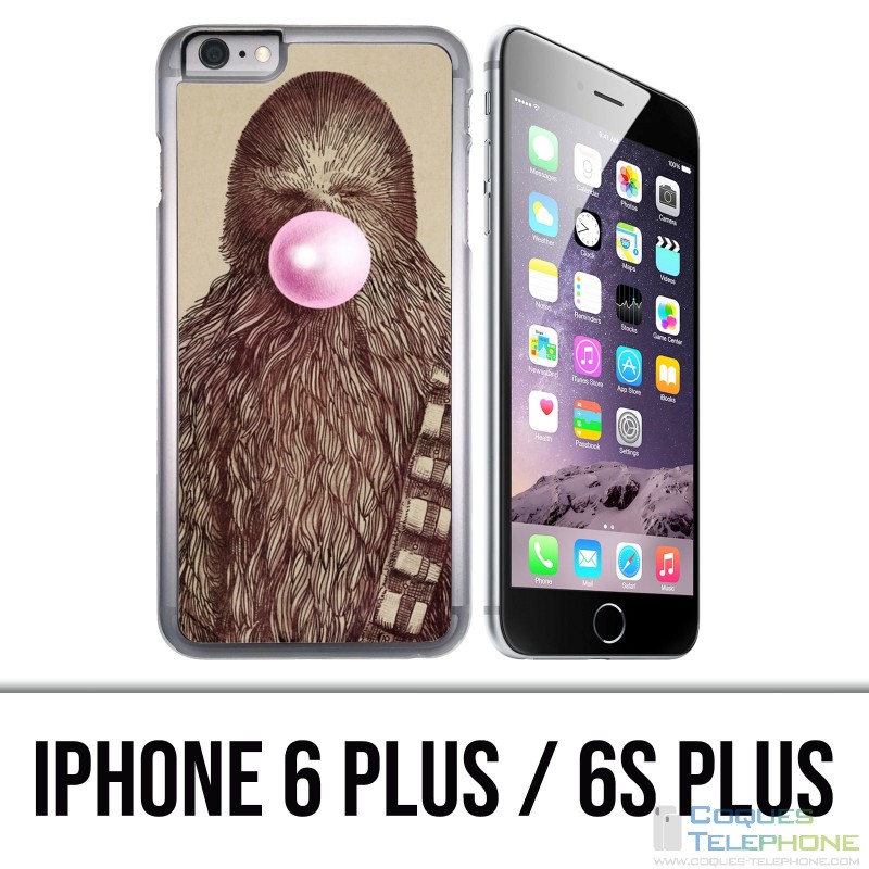 Funda para iPhone 6 Plus / 6S Plus - Goma de mascar Star Wars Chewbacca