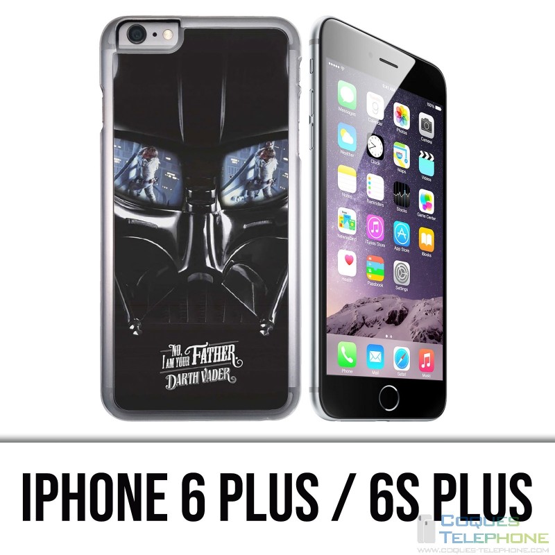 Coque iPhone 6 PLUS / 6S PLUS - Star Wars Dark Vador Moustache