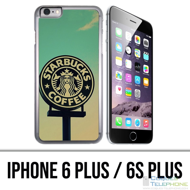 Funda para iPhone 6 Plus / 6S Plus - Vintage Starbucks